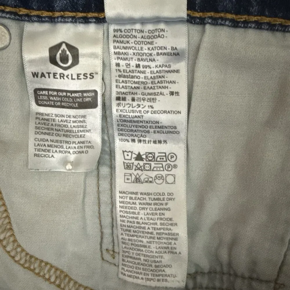 Levi’s 505 Regular Fit Jeans Mens 38x30 Blue Straight Leg Denim Stretch
